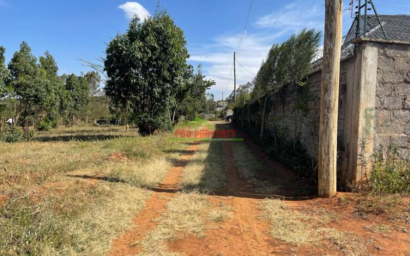 Residential Plot For Sale In Kikuyu, Lusigetti- Kiambu County.