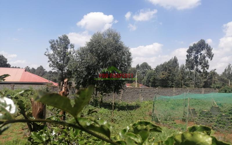 Plot For Sale In Kikuyu, Gikambura.