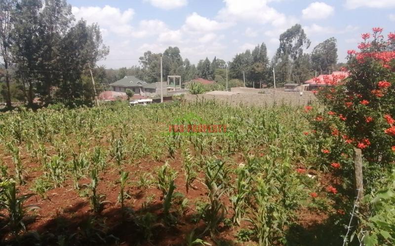 Plot For Sale In Kikuyu, Gikambura.