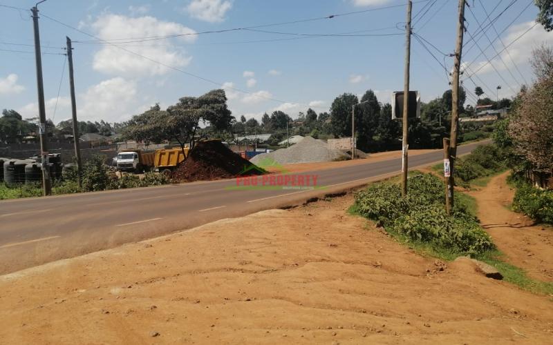 Plot For Sale In Kikuyu, Gikambura.