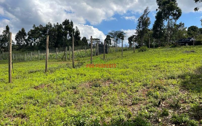 Residential Plot For Sale In Kikuyu, Kamangu (with Nice Views)