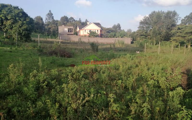 Prime Half Acre Plot For Sale In Kikuyu, Ondiri.