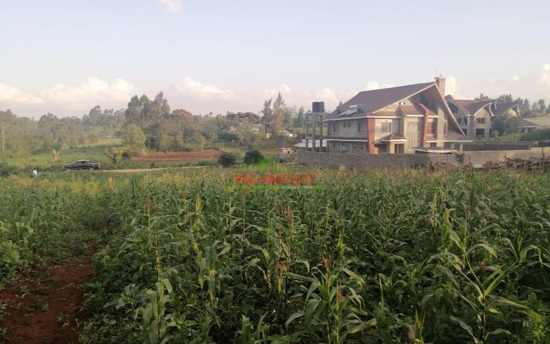 Prime Half Acre Plot For Sale In Kikuyu, Ondiri.