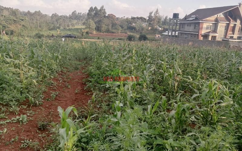 Prime Half Acre Plot For Sale In Kikuyu, Ondiri.