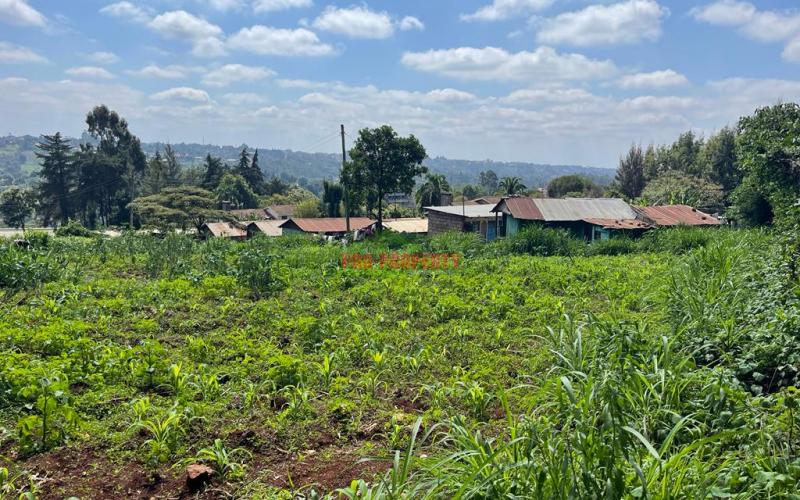 Commercial Plot For Sale In Kikuyu, Thogoto.