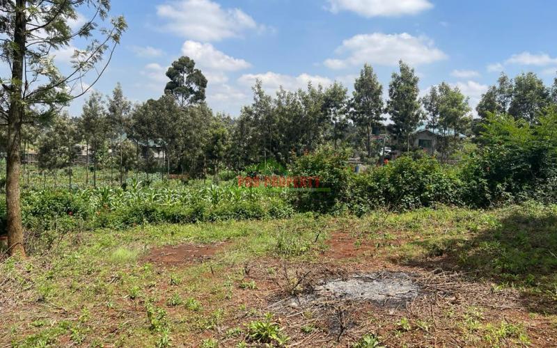 Prime Plot For Sale In Kikuyu, Gikambura.