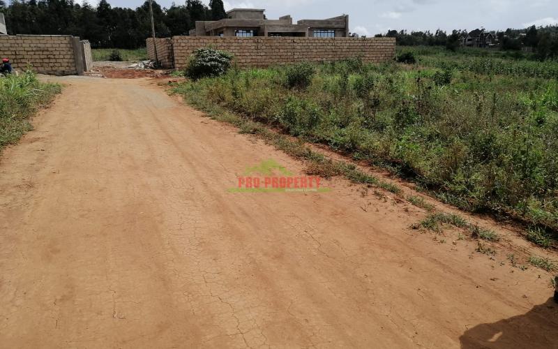 Prime Plot For Sale In Kikuyu, Lusigetti.