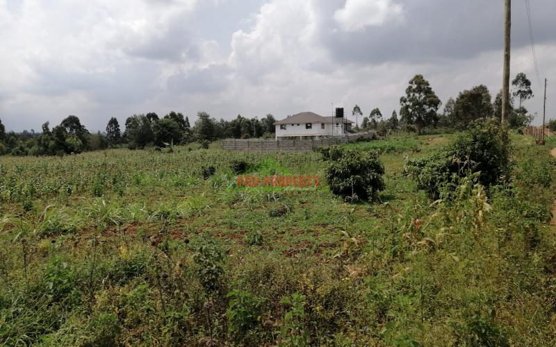 Prime Plot For Sale In Kikuyu, Lusigetti.