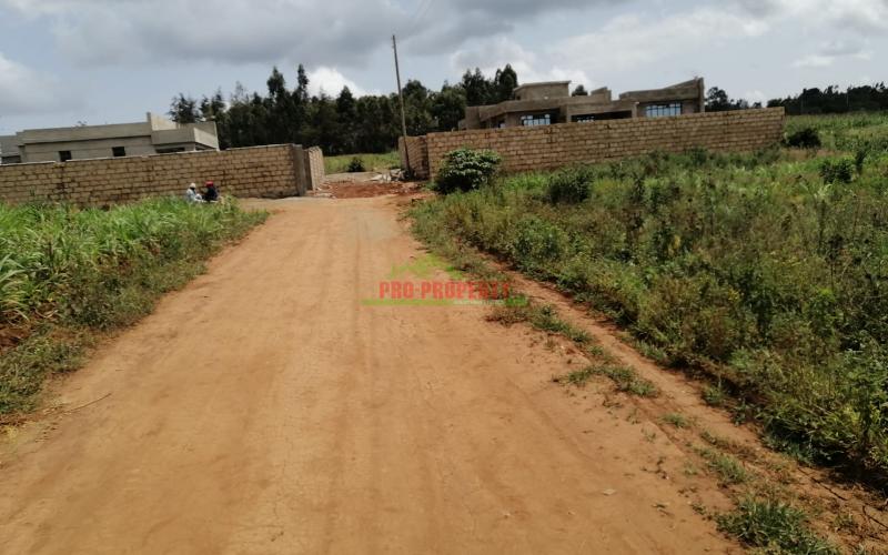 Prime Plot For Sale In Kikuyu, Lusigetti.