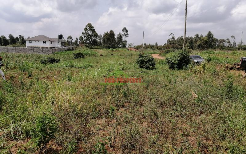 Prime Plot For Sale In Kikuyu, Lusigetti.