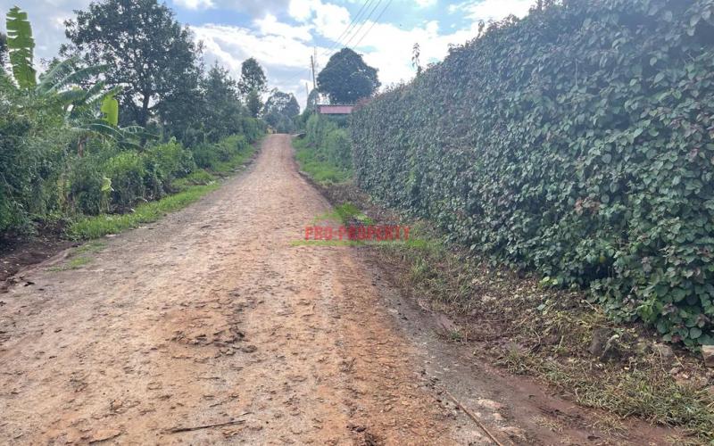 Prime Residential Plot For Sale In Muguga (thamanda).