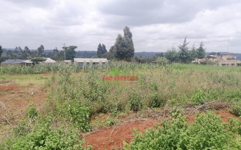Prime Residential 50 By 100 Fts Plot For Sale In Kikuyu Kamangu (migumoini).
