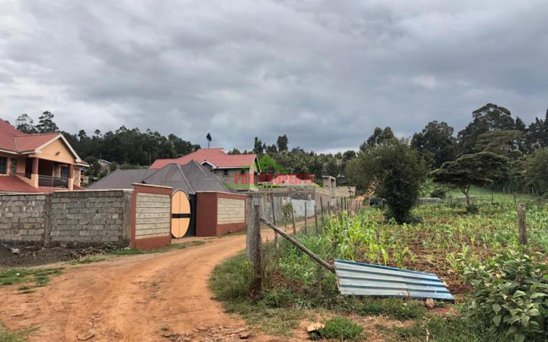Prime Fenced Plot For Sale in Kikuyu, Gikambura.