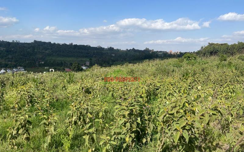 Prime Residential Plot For Sale In Kikuyu, Ondiri (kiambu County) With Amazing Views Of The Area And Kikuyu Town.