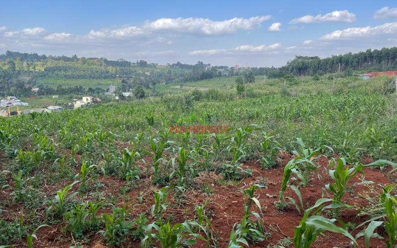 Prime Residential Plot For Sale In Kikuyu, Ondiri (kiambu County) With Amazing Views Of The Area And Kikuyu Town.