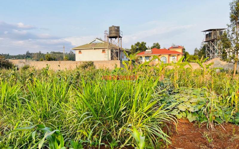 Prime Residential Plot For Sale In Kikuyu, Gikambura.