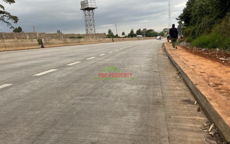 Prime Commercial 100x100 Plot For Sale In Kikuyu, Sigona (touching Tarmac).