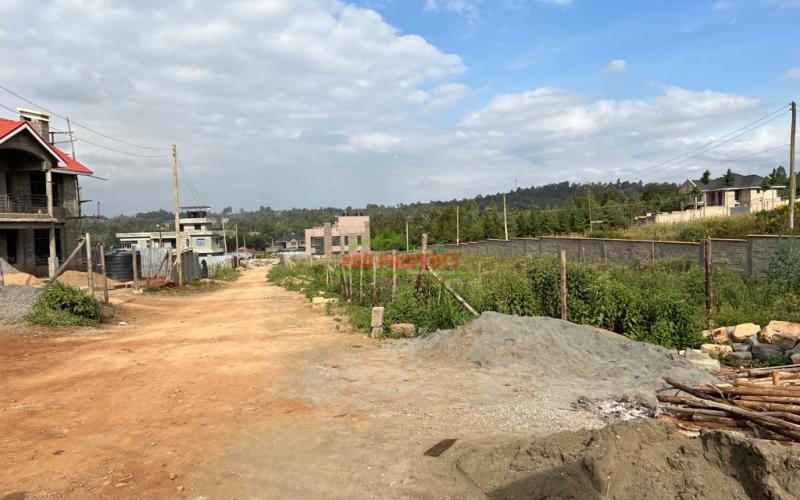 Prime Gated Community Plot For Sale In Kikuyu,lusingetti. (rose Gate Estate Phase 2).