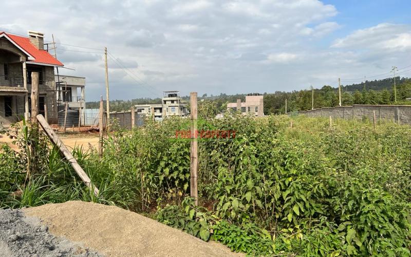 Prime Gated Community Plot For Sale In Kikuyu,lusingetti. (rose Gate Estate Phase 2).