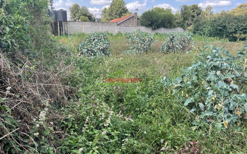 Residential Plot For Sale in Kikuyu, Ondiri Kiambu County.