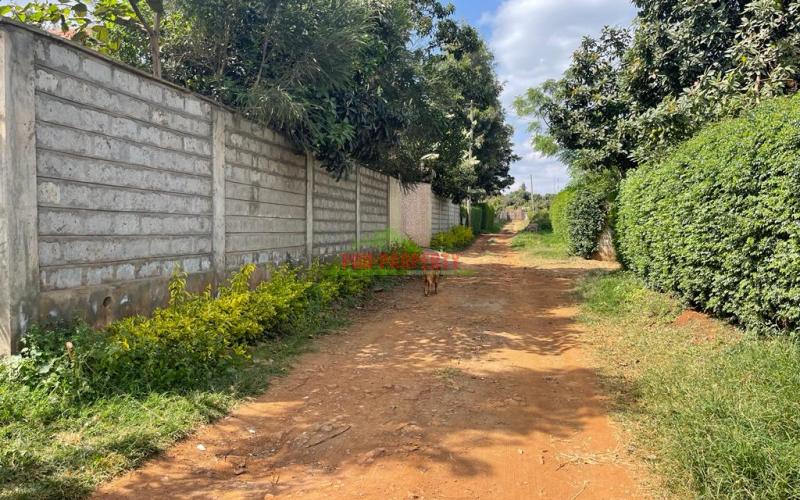 Residential Plot For Sale In Kikuyu, Ondiri Kiambu County.