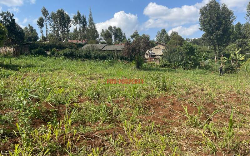 Prime Half Acre Plot For Sale In Kikuyu, Ondiri.