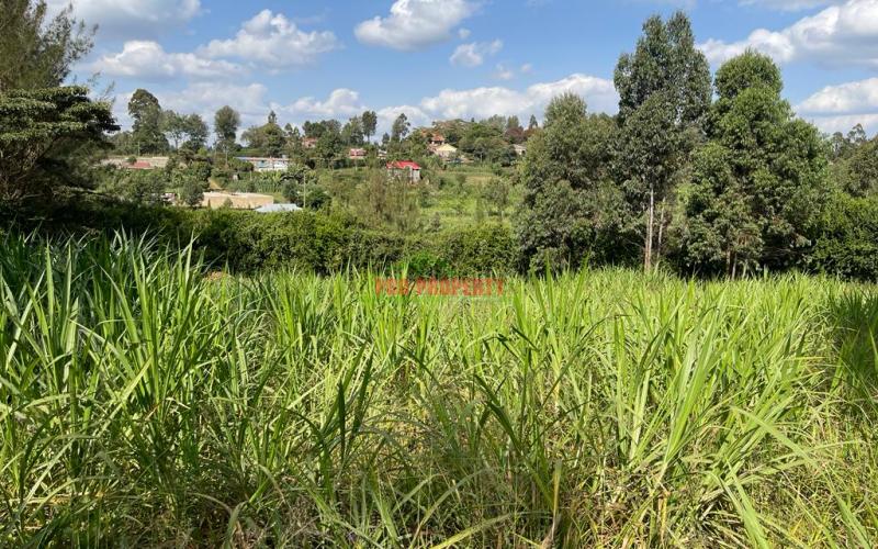 Residential 100 by 100 fts in Kikuyu Ondiri.