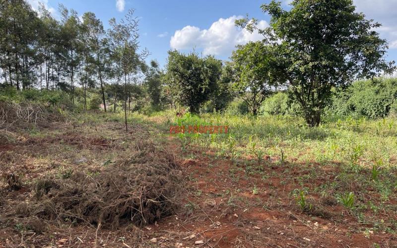 Residential Plot For Sale In Kikuyu Ondiri Karai Area.