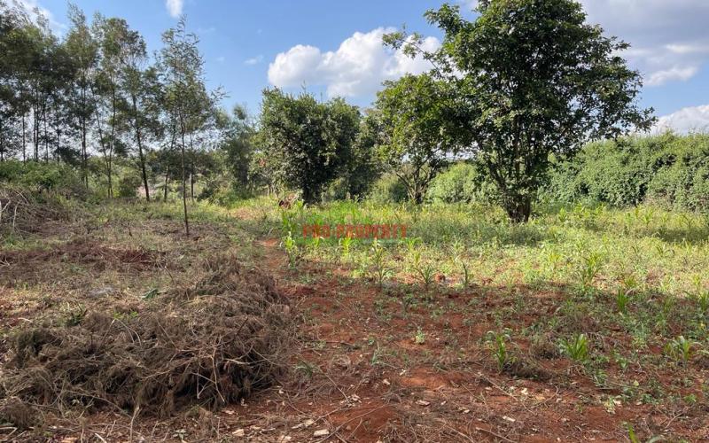 Residential Plot For Sale in Kikuyu Ondiri Karai Area.