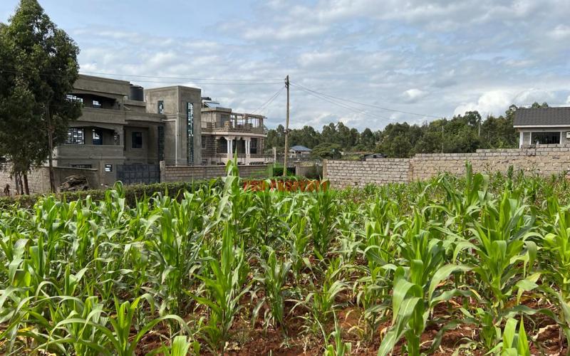 Prime Residential Plot For Sale In Kikuyu, Gikambura (along Jambu Tv Road).