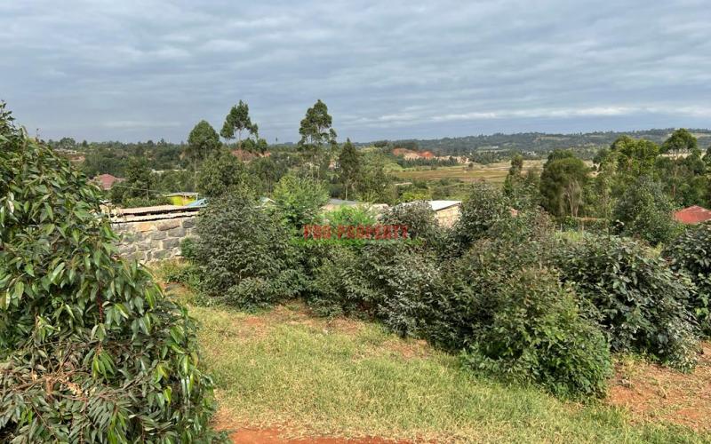 Prime Residential Plot For Sale In Kikuyu, Kamangu. (migumoini).