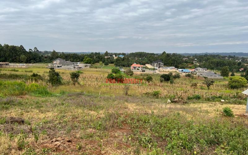 Prime Residential Plot For Sale In Kikuyu, Kamangu