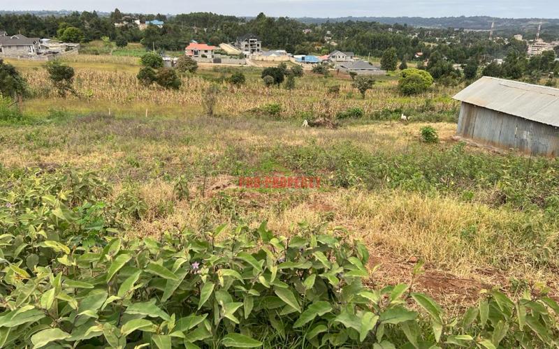 Prime Residential Plot For Sale In Kikuyu, Kamangu