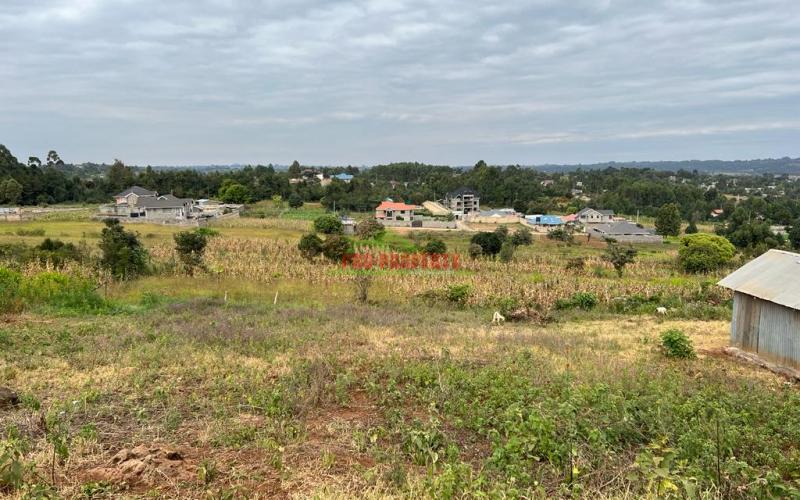 Prime Residential Plot For Sale In Kikuyu, Kamangu