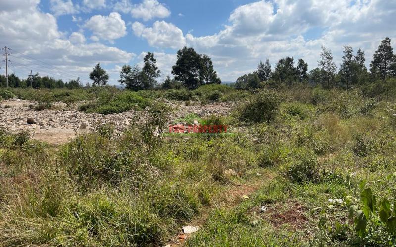 Prime Commercial/ Industrial Land For Sale In Kikuyu Town.