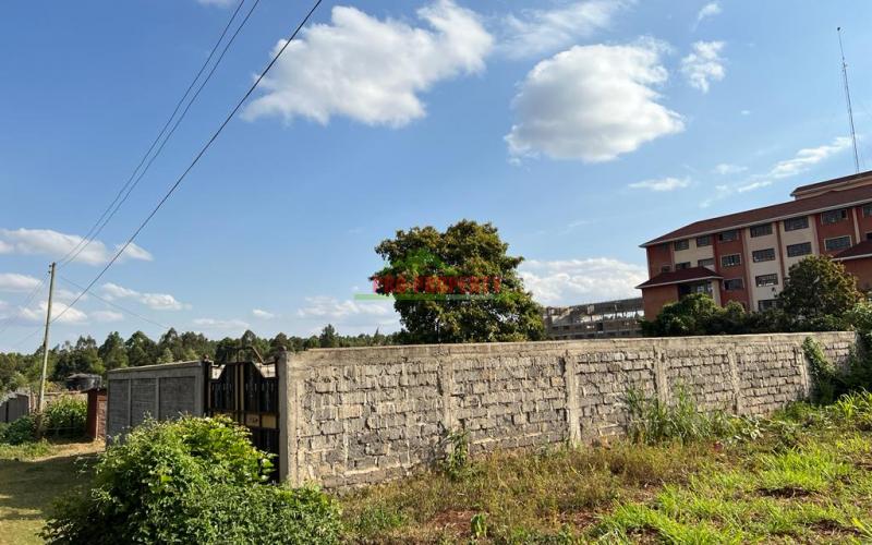 Prime Commercial Plot For Sale In Kikuyu, Thogoto.