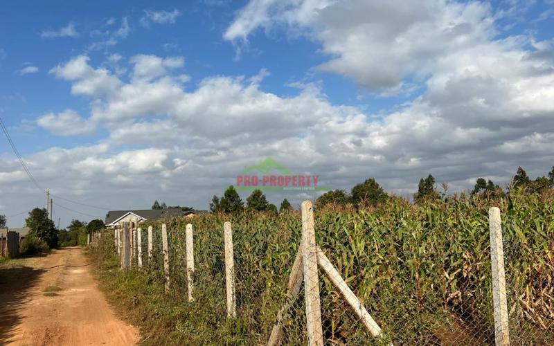 Prime Residential Plot For Sale In Kikuyu,kamangu