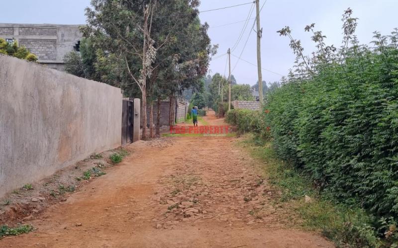 Prime Residential Plot For Sale In Kikuyu, Gikambura (along Jambu Tv Road).