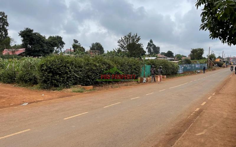 Prime Commercial Corner Plot For Sale in Kikuyu, Gikambura on Tarmac.