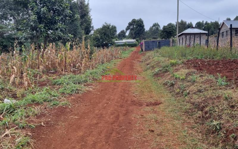 Prime Plot For Sale In Kikuyu, Thogoto.