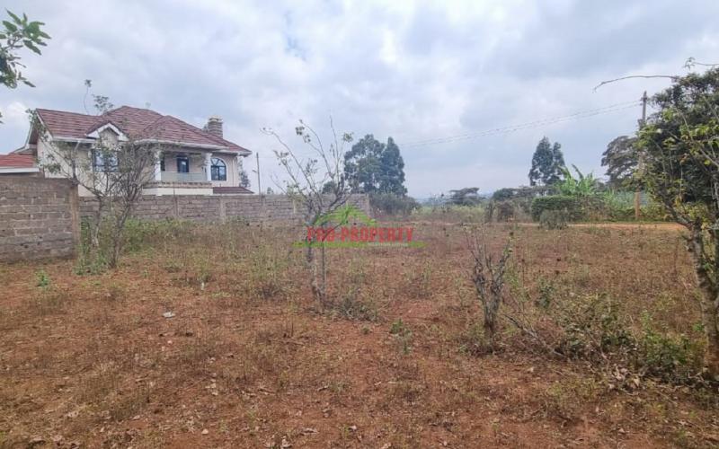 50 By 100 Fts Plot For Sale In Kikuyu, Gikambura.
