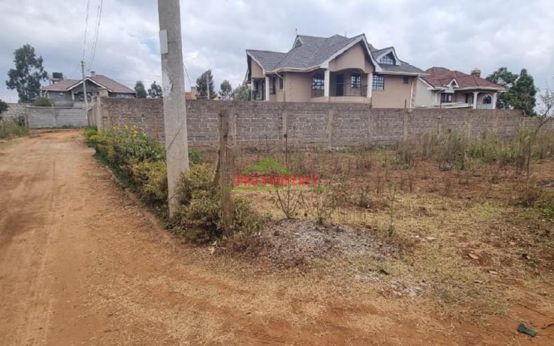 50 By 100 Fts Plot For Sale In Kikuyu, Gikambura.