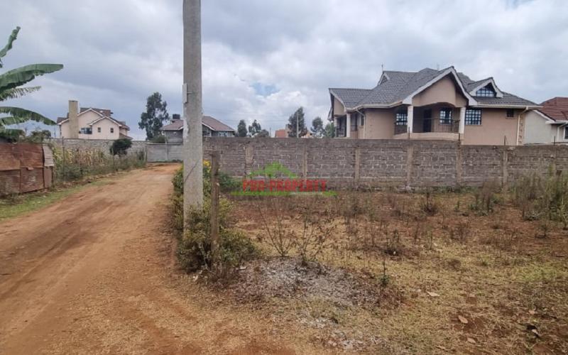 50 By 100 Fts Plot For Sale In Kikuyu, Gikambura.