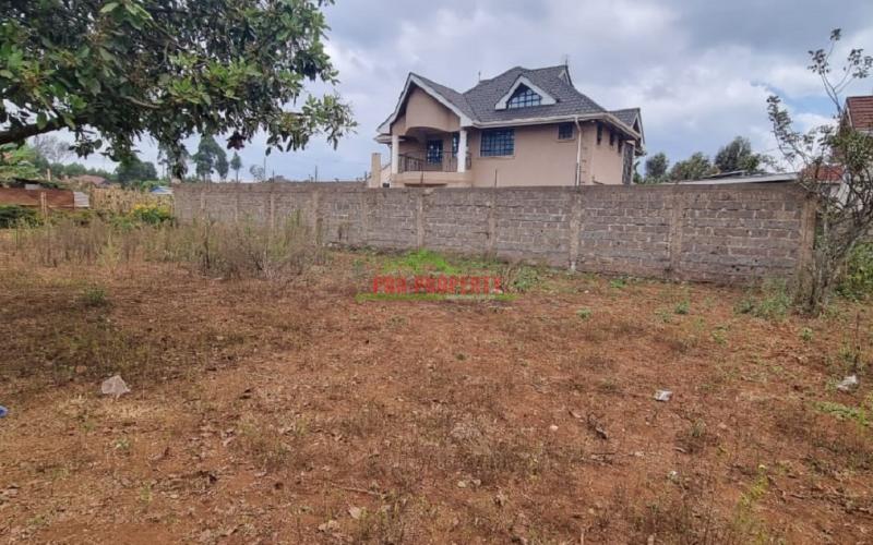 50 By 100 Fts Plot For Sale In Kikuyu, Gikambura.