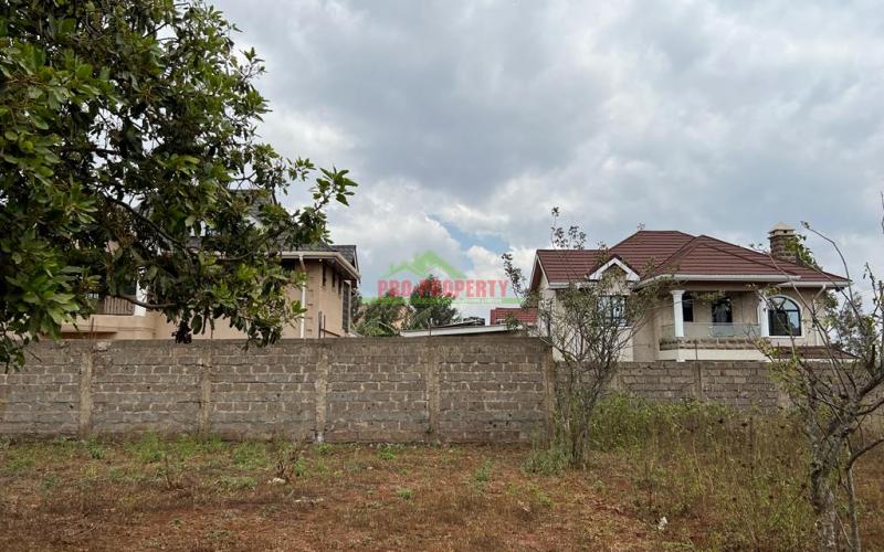 Prime Residential Plot For Sale In Kikuyu,gikambura (in A Gated Community).