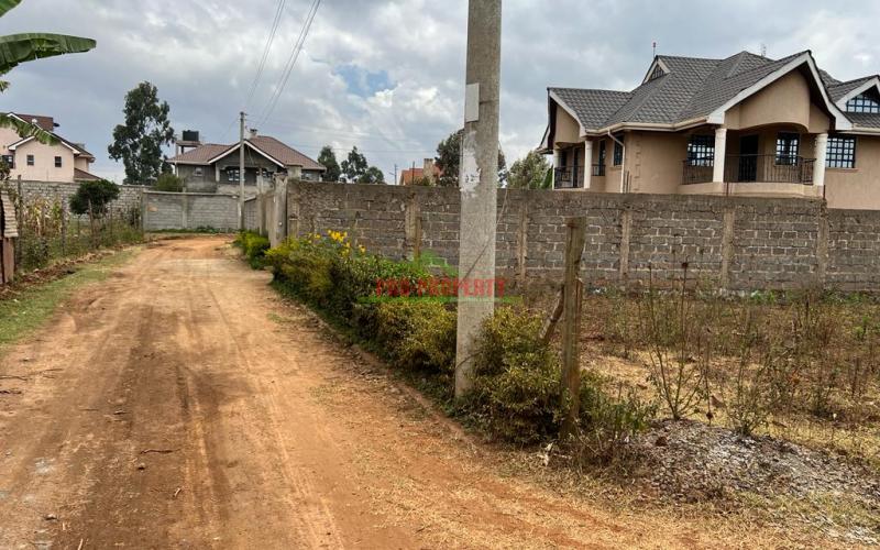 Prime Residential Plot For Sale In Kikuyu,gikambura (in A Gated Community).