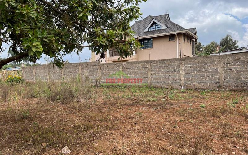 Prime Residential Plot For Sale In Kikuyu,gikambura (in A Gated Community).