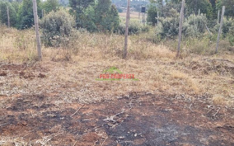 50 By 100 Fts Plot For Sale In Kikuyu, Lusigetti.