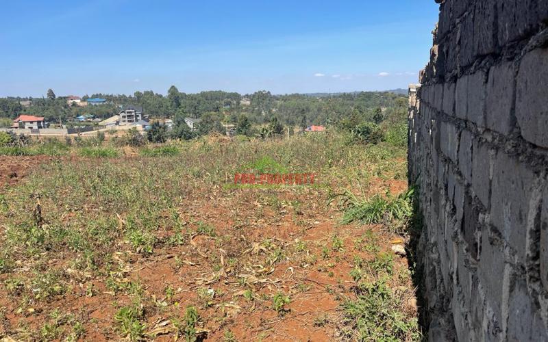 Residential Plot For Sale In Kikuyu, Kamangu With Nice Views.