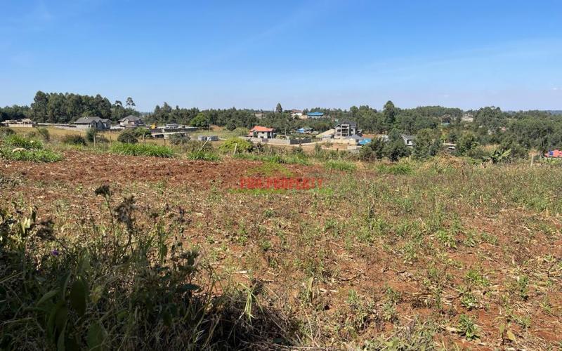 Residential Plot For Sale In Kikuyu, Kamangu With Nice Views.